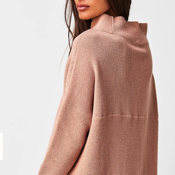 Free People Ottoman Tunic Coffee Cream Women Medium - Picture 4 of 7